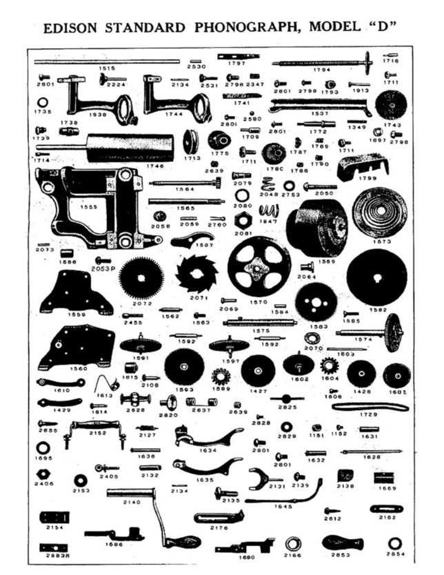 victrola parts diagram