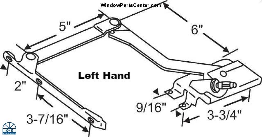 pella rolscreen parts diagram