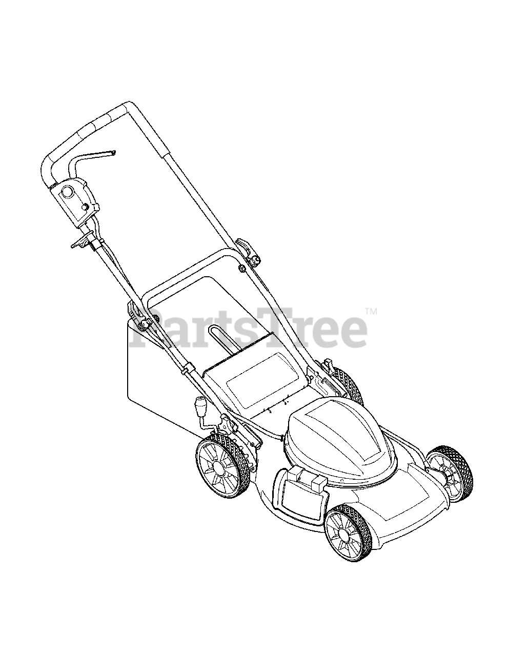 remington lawn mower parts diagram