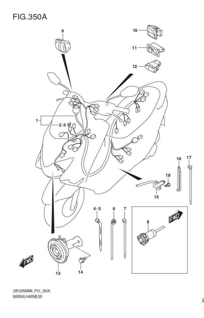 suzuki vinson 500 parts diagram