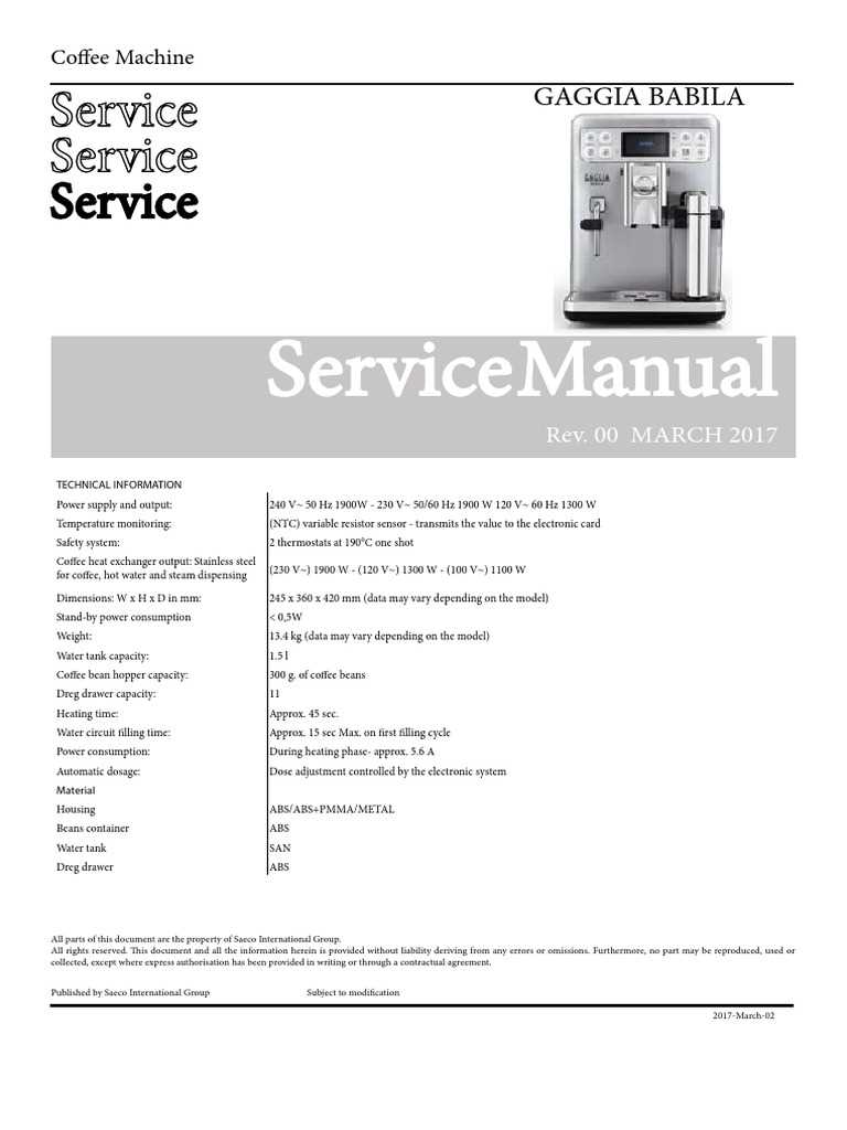 saeco exprelia evo parts diagram