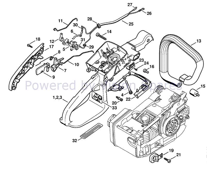 stihl ms 290 parts diagram