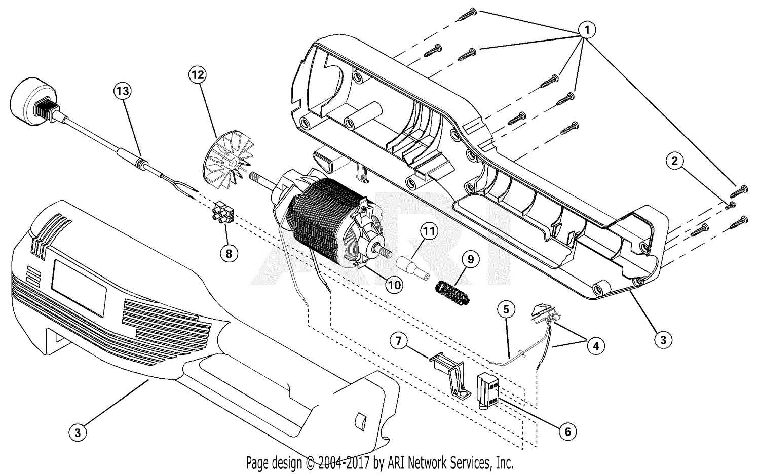 ryobi x430 parts diagram