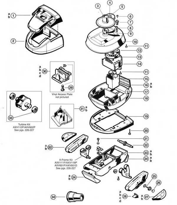 pool parts diagram