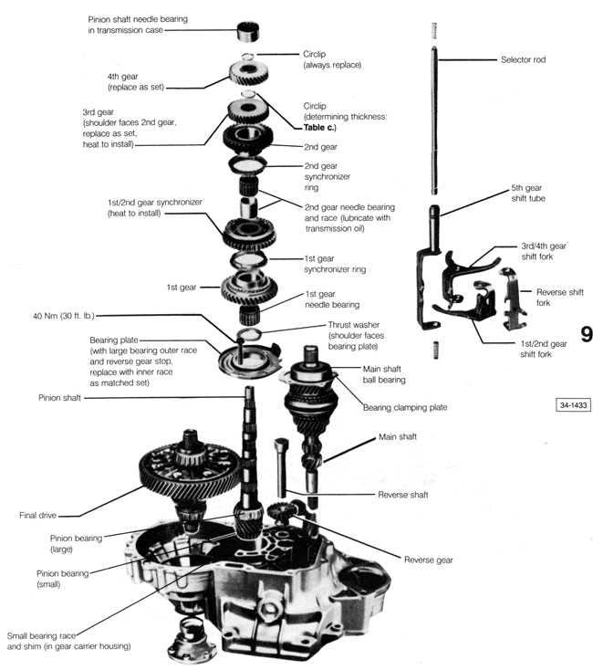 vw golf parts diagram