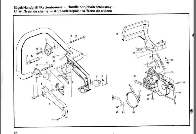 stihl 011av parts diagram