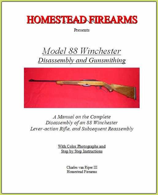 winchester model 88 parts diagram