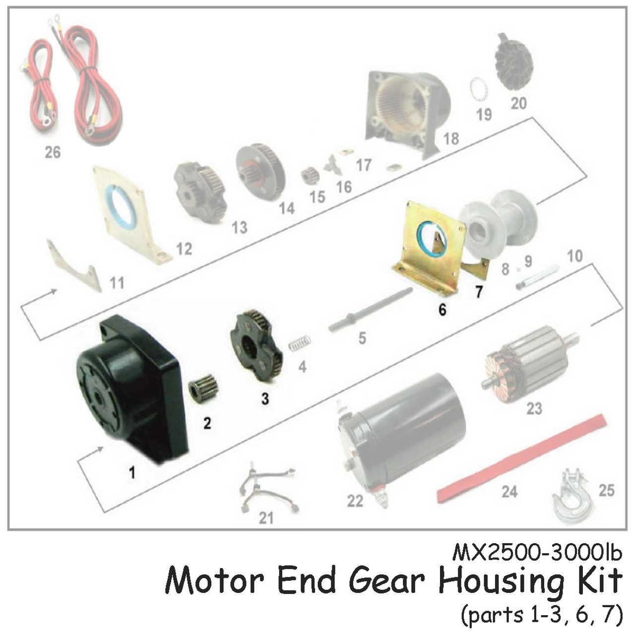 warn 2500 atv winch parts diagram