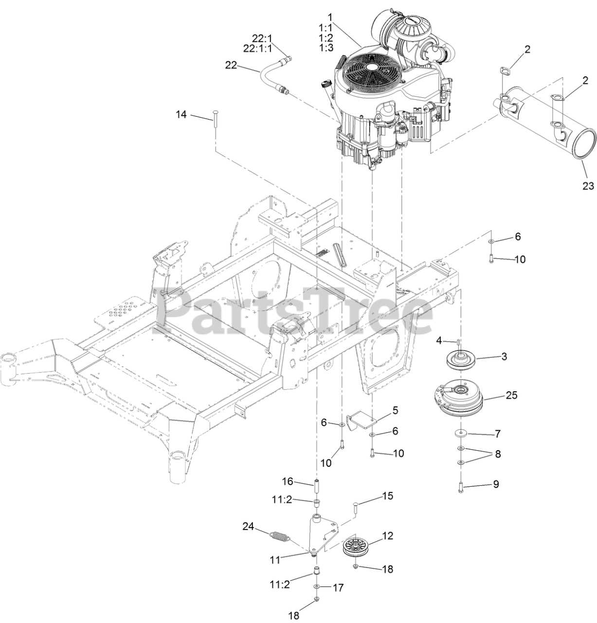 toro z master parts diagram