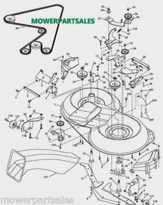 sears lawn tractor parts diagram