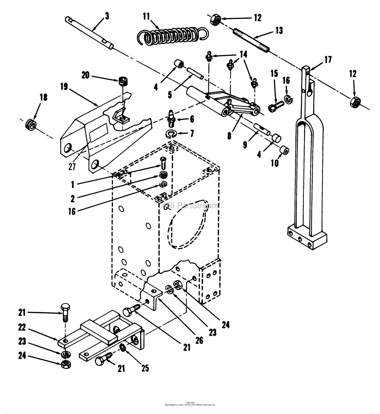 quicksilver throttle control parts diagram