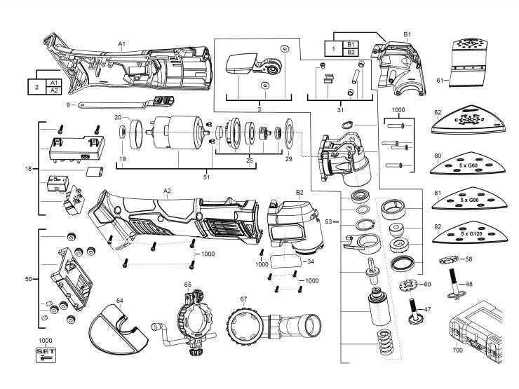 ryobi multi tool parts diagram