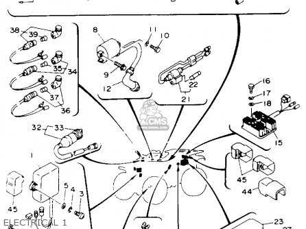 yamaha kodiak parts diagram