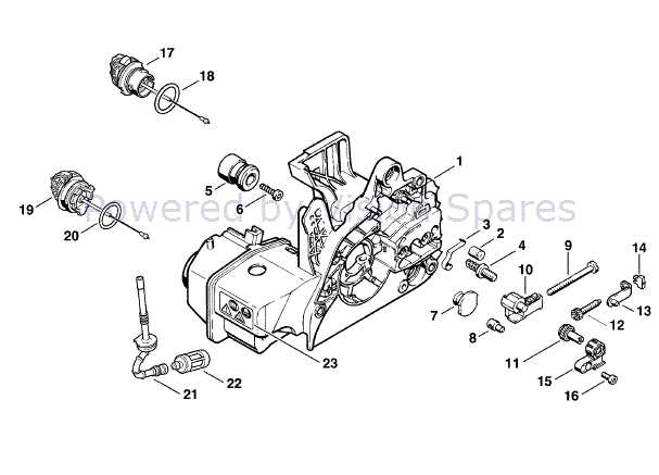 stihl ms210 parts diagram