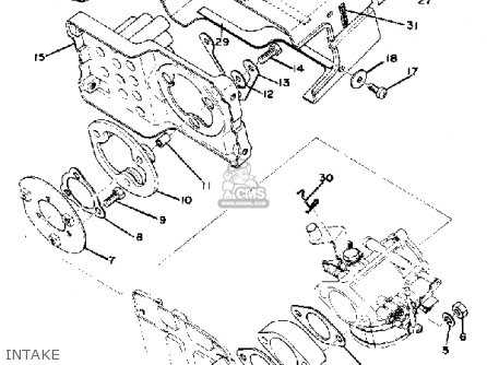 yamaha mz300 parts diagram