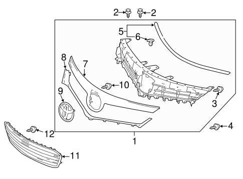 toyota avalon parts diagram
