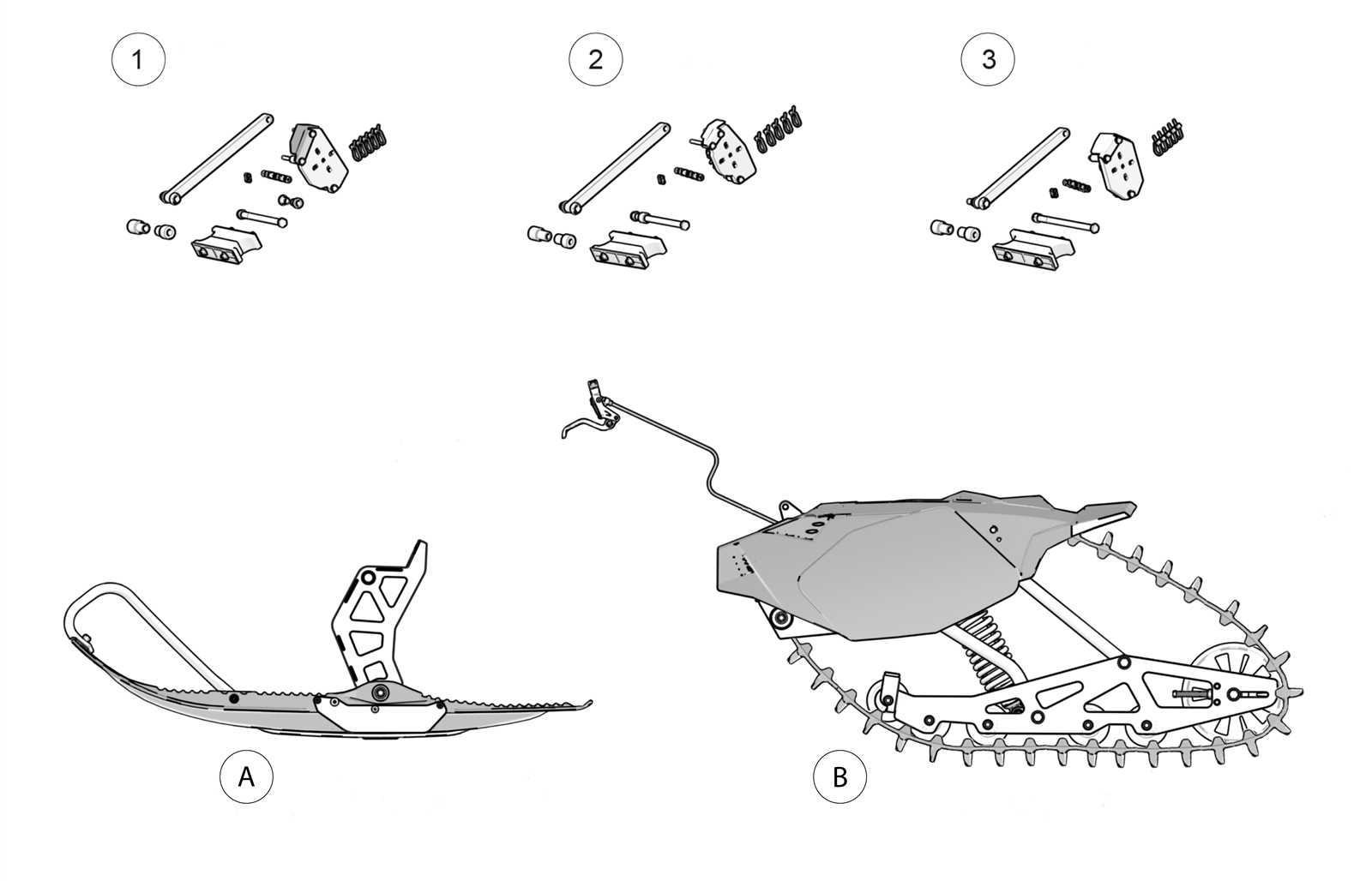 timbersled parts diagram