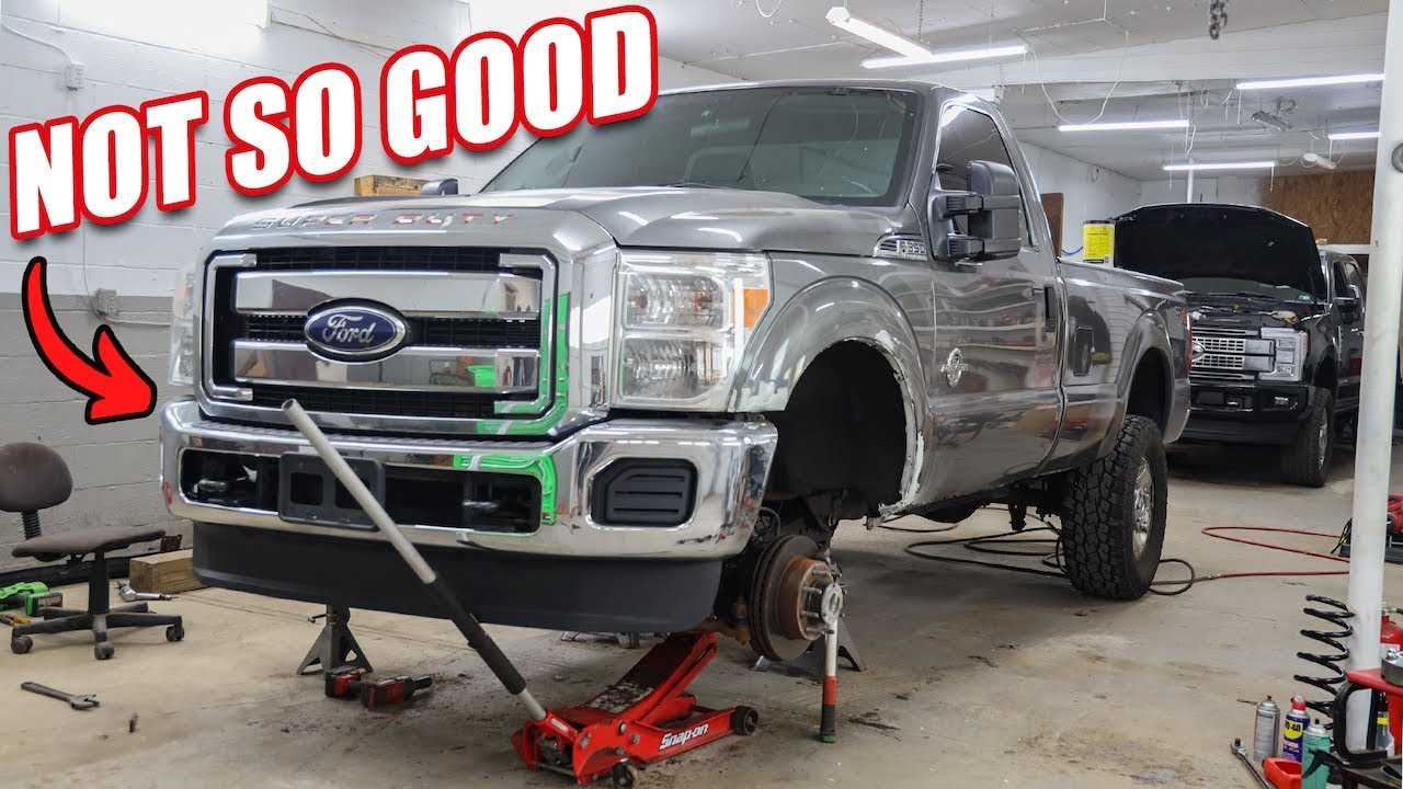 ford f350 4x4 front end parts diagram