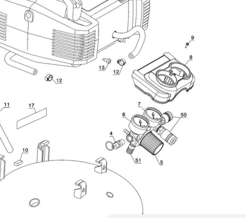 porter cable air compressor parts diagram