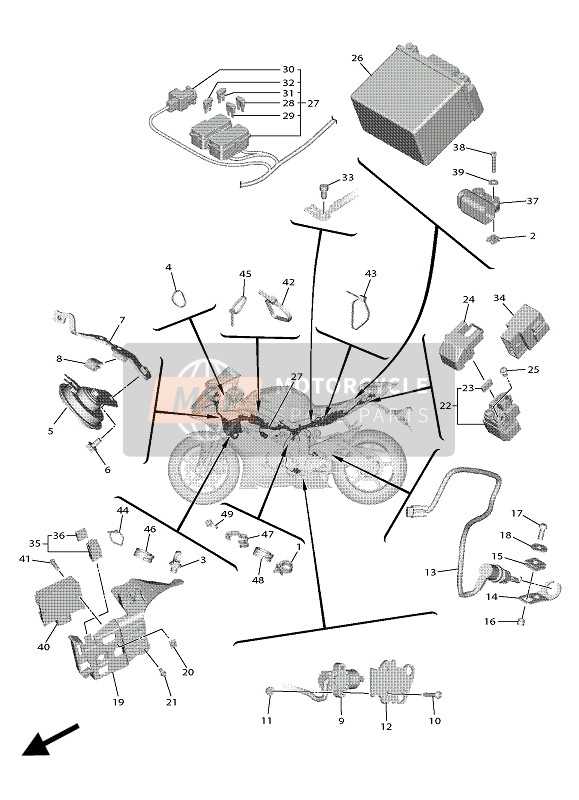 yamaha r6 parts diagram