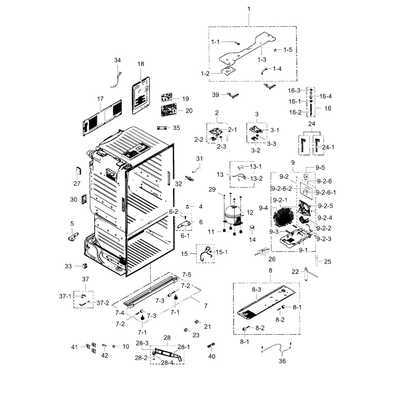 samsung rfg237acrs parts diagram