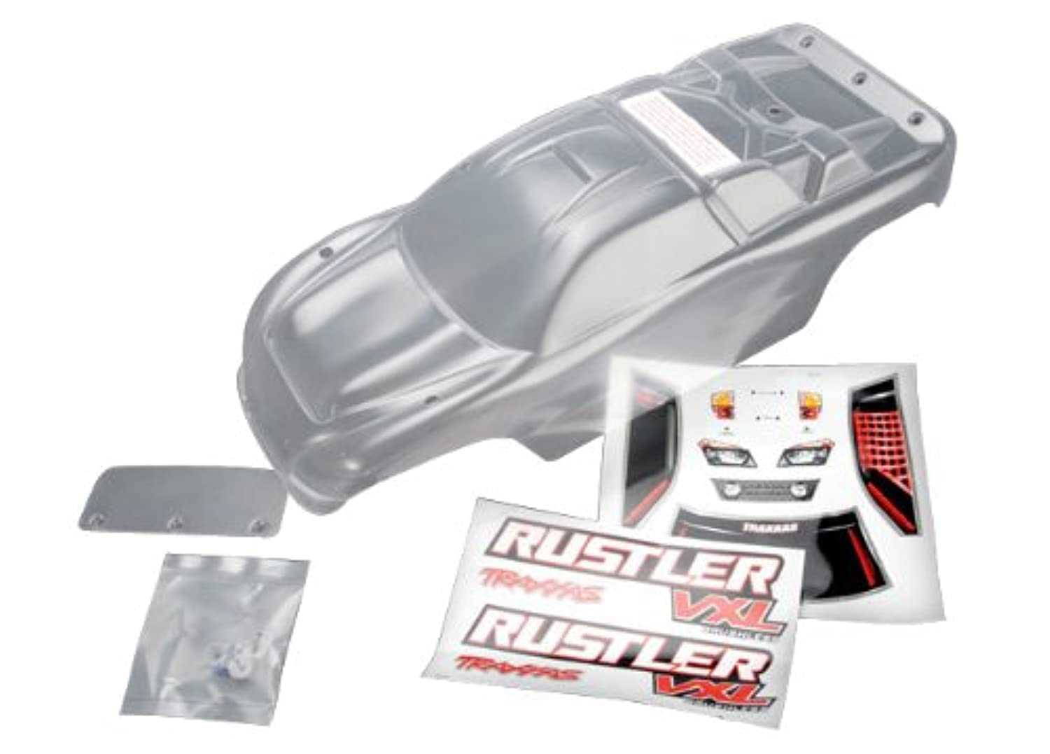 traxxas rustler xl 5 parts diagram