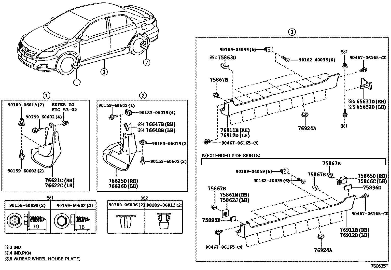 toyota corolla body parts diagram