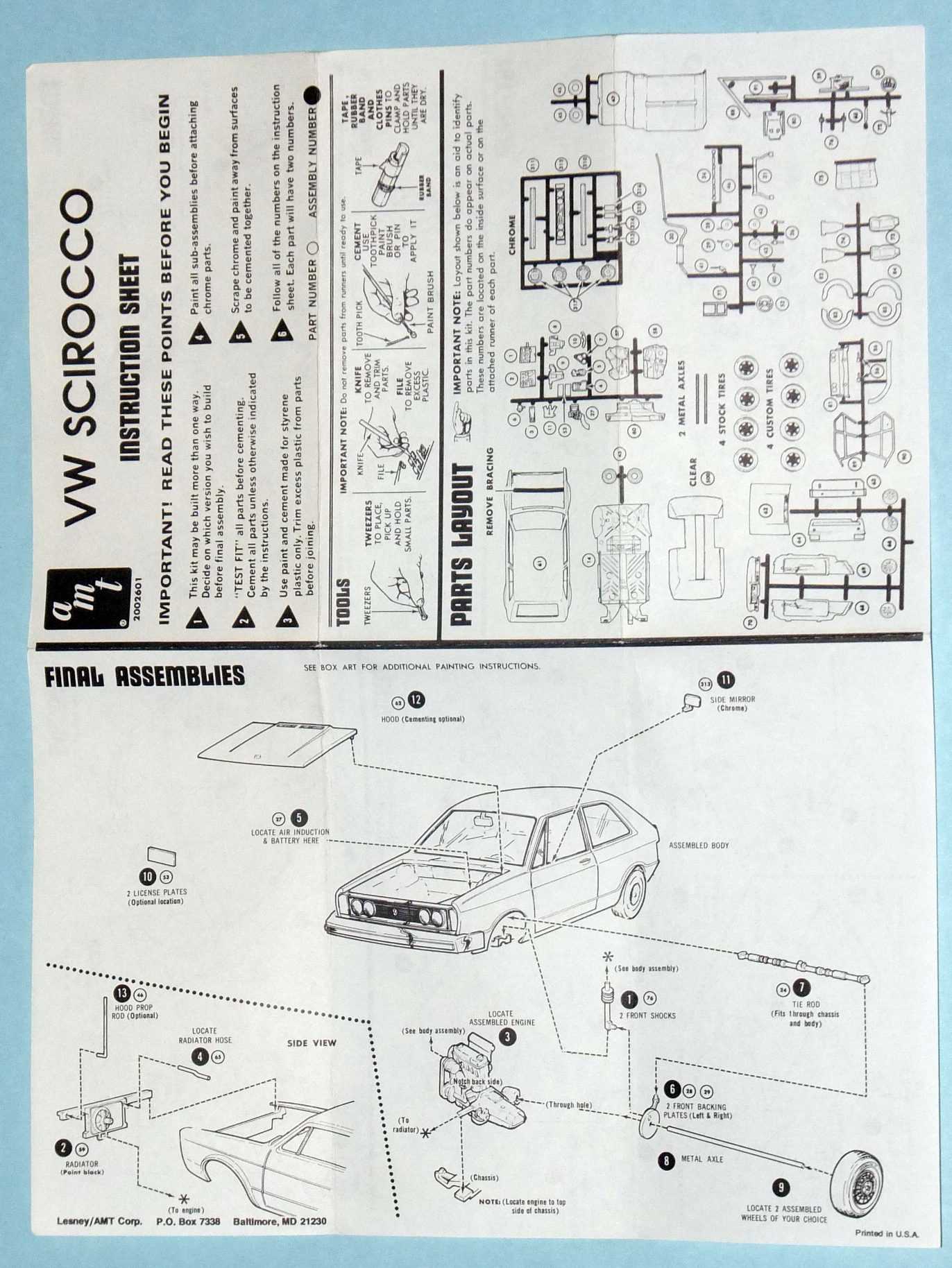 vw scirocco parts diagram