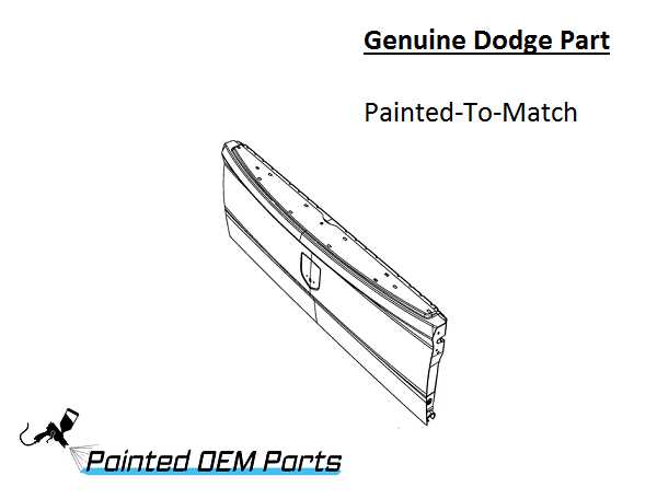 tailgate parts diagram