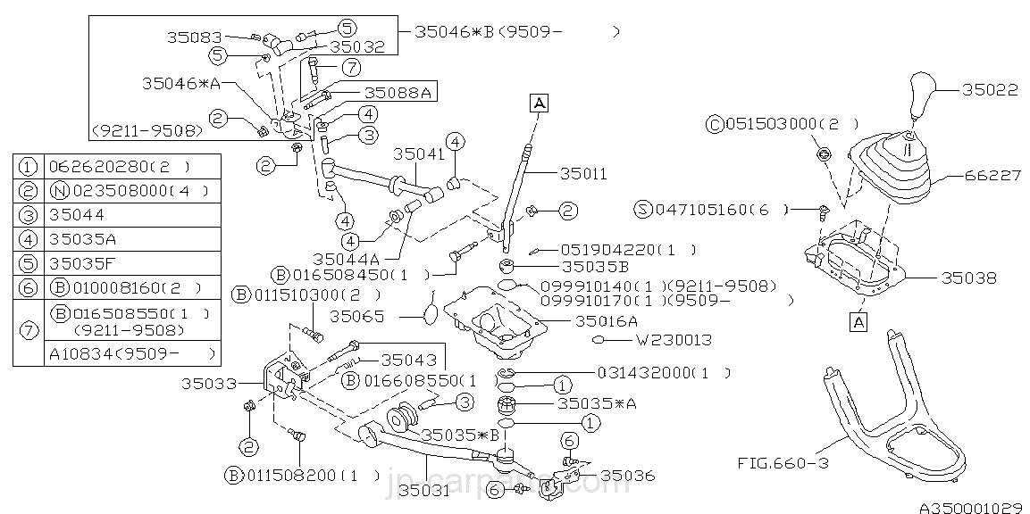 subaru impreza parts diagram