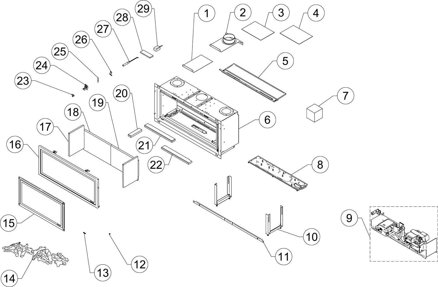 whirlpool microwave parts diagram