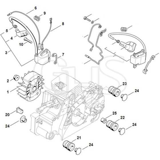 stihl ms180 parts diagram