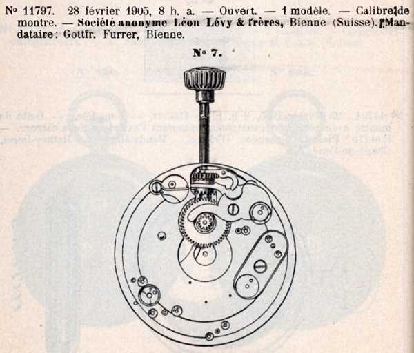 watch movement parts diagram