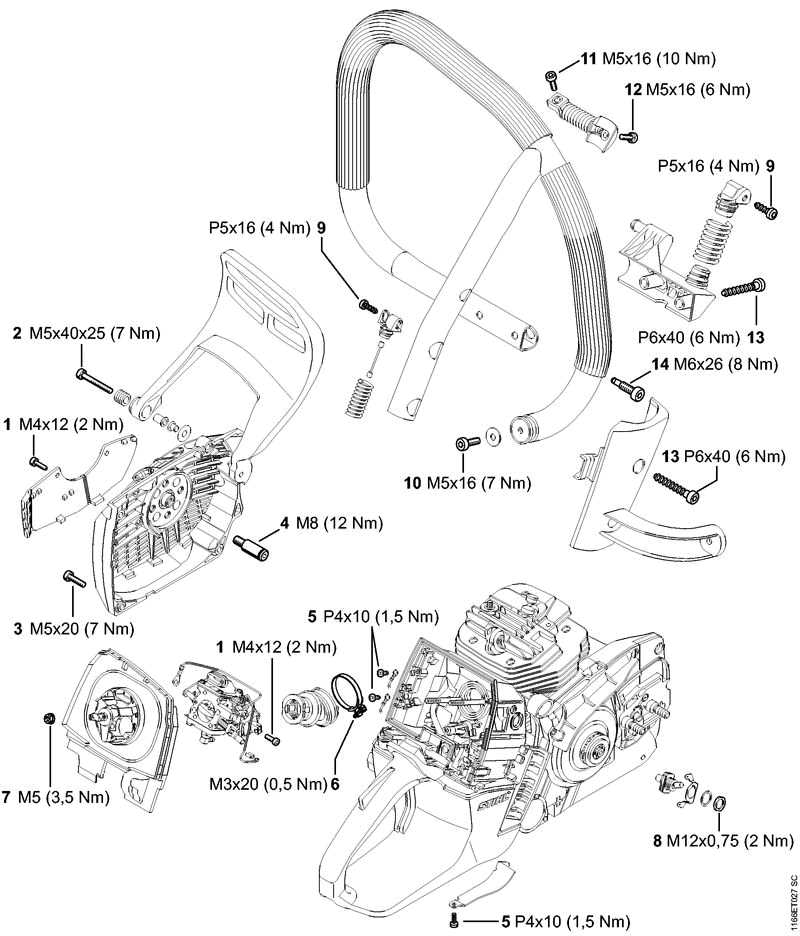 stihl ms 661 parts diagram