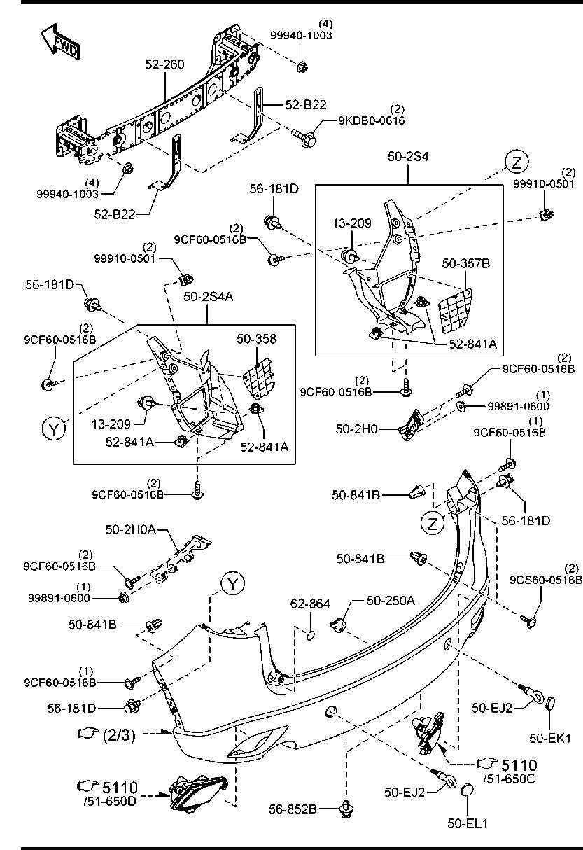 rear mazda cx 5 parts diagram