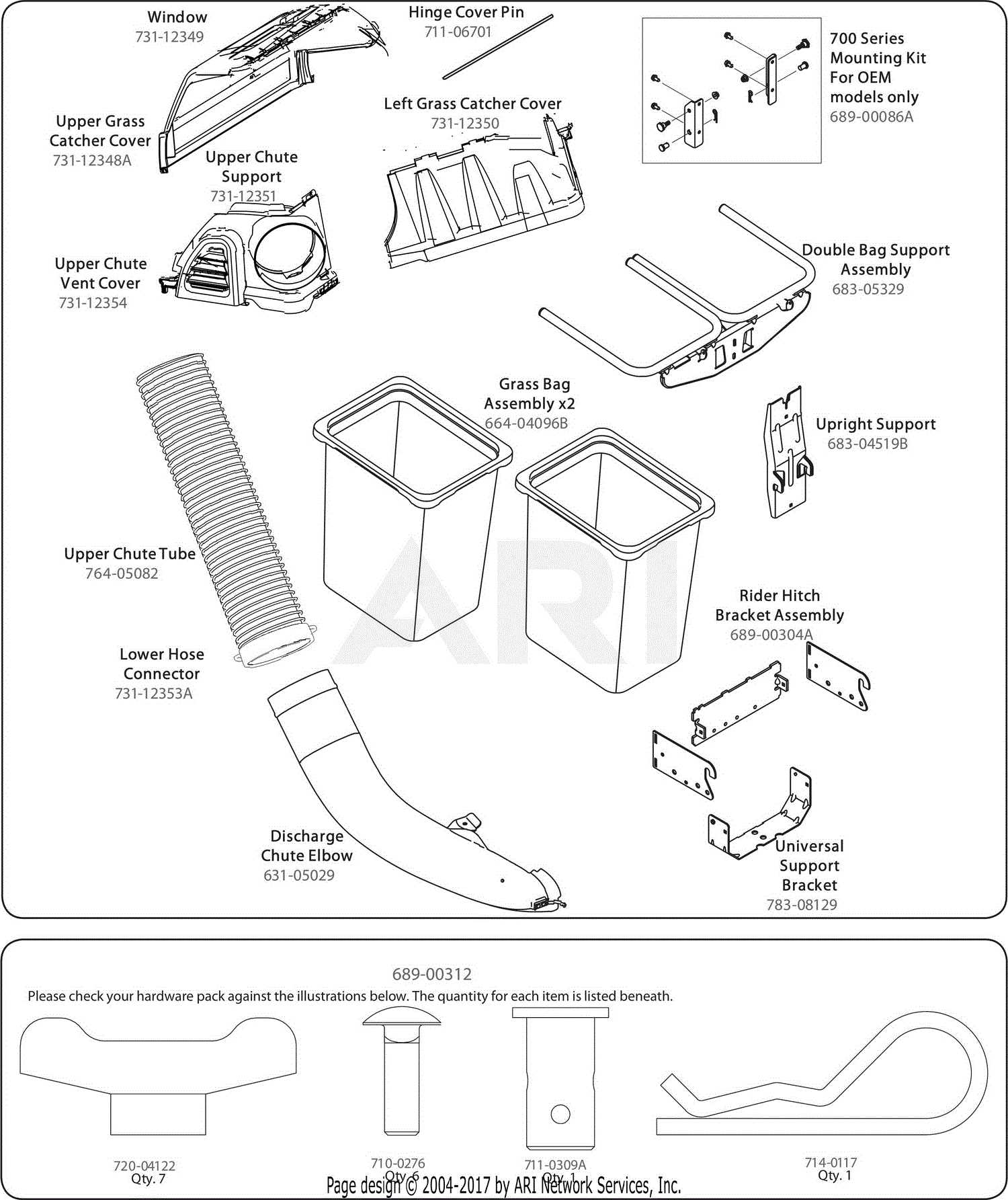 troy bilt 46 inch riding mower parts diagram