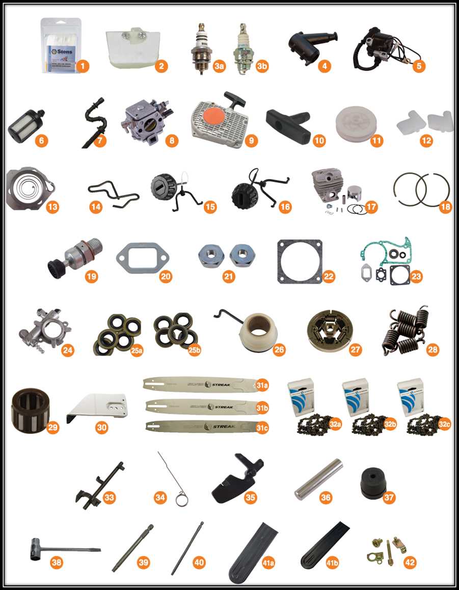 stihl ms360 parts diagram