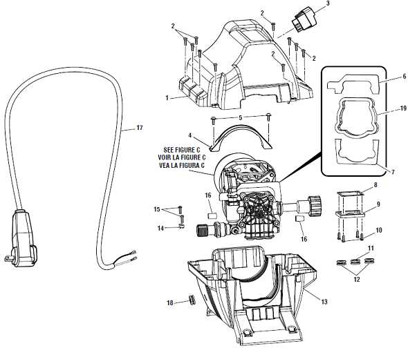 ryobi 3100 psi pressure washer parts diagram