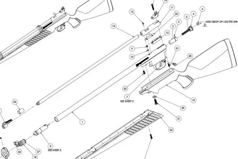 ruger air hawk parts diagram