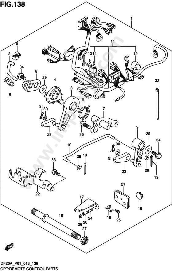 suzuki df20a parts diagram