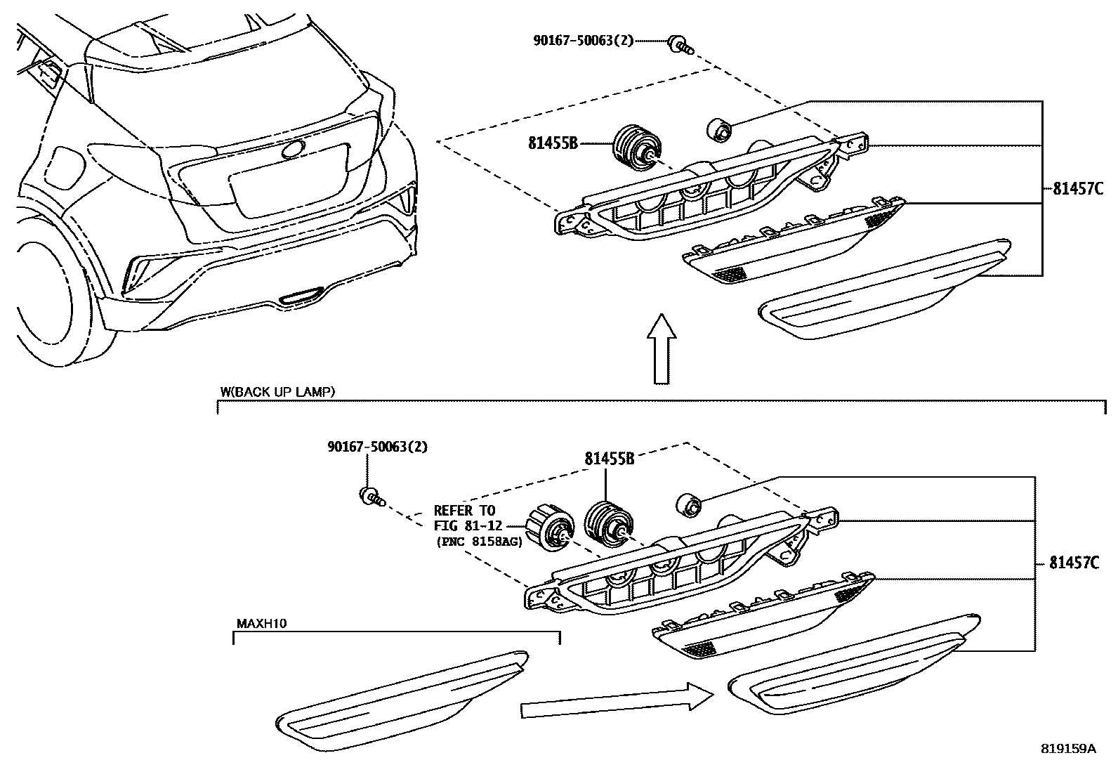 toyota chr parts diagram