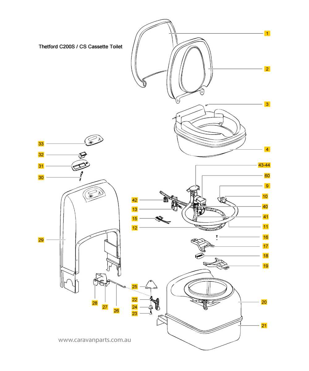 thetford 42072 parts diagram