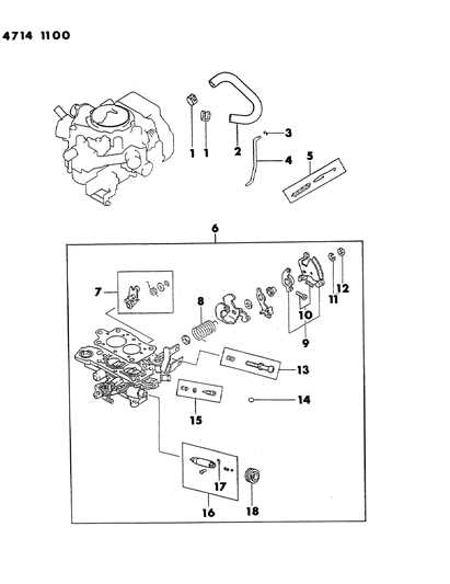 throttle parts diagram