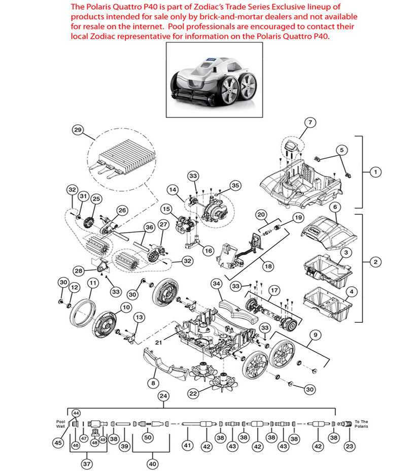 polaris 360 parts diagram