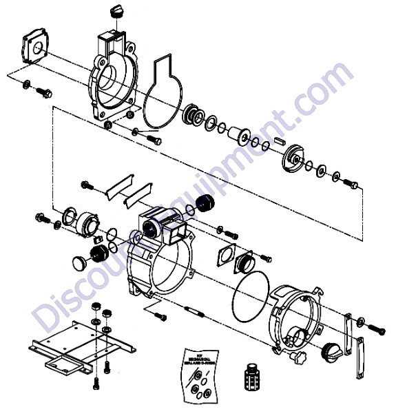 trash pump parts diagram