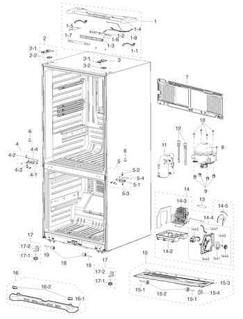 samsung refrigerator door parts diagram