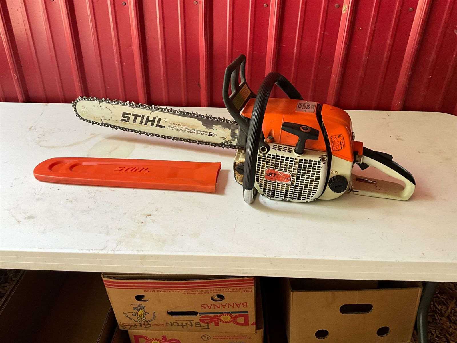 stihl 038 av super parts diagram