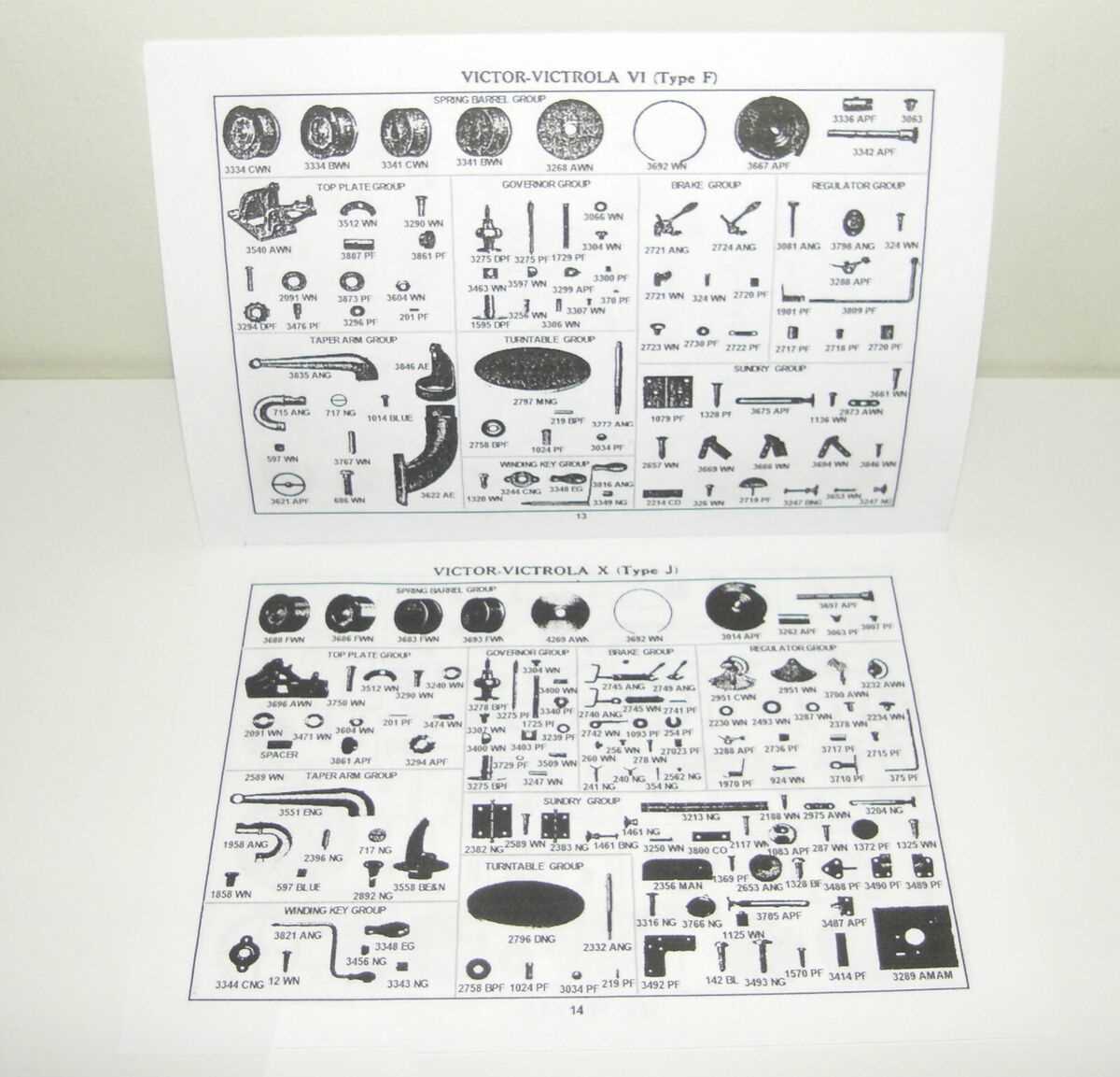 victrola parts diagram