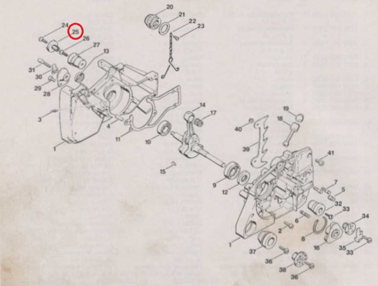 stihl 028 av super chainsaw parts diagram