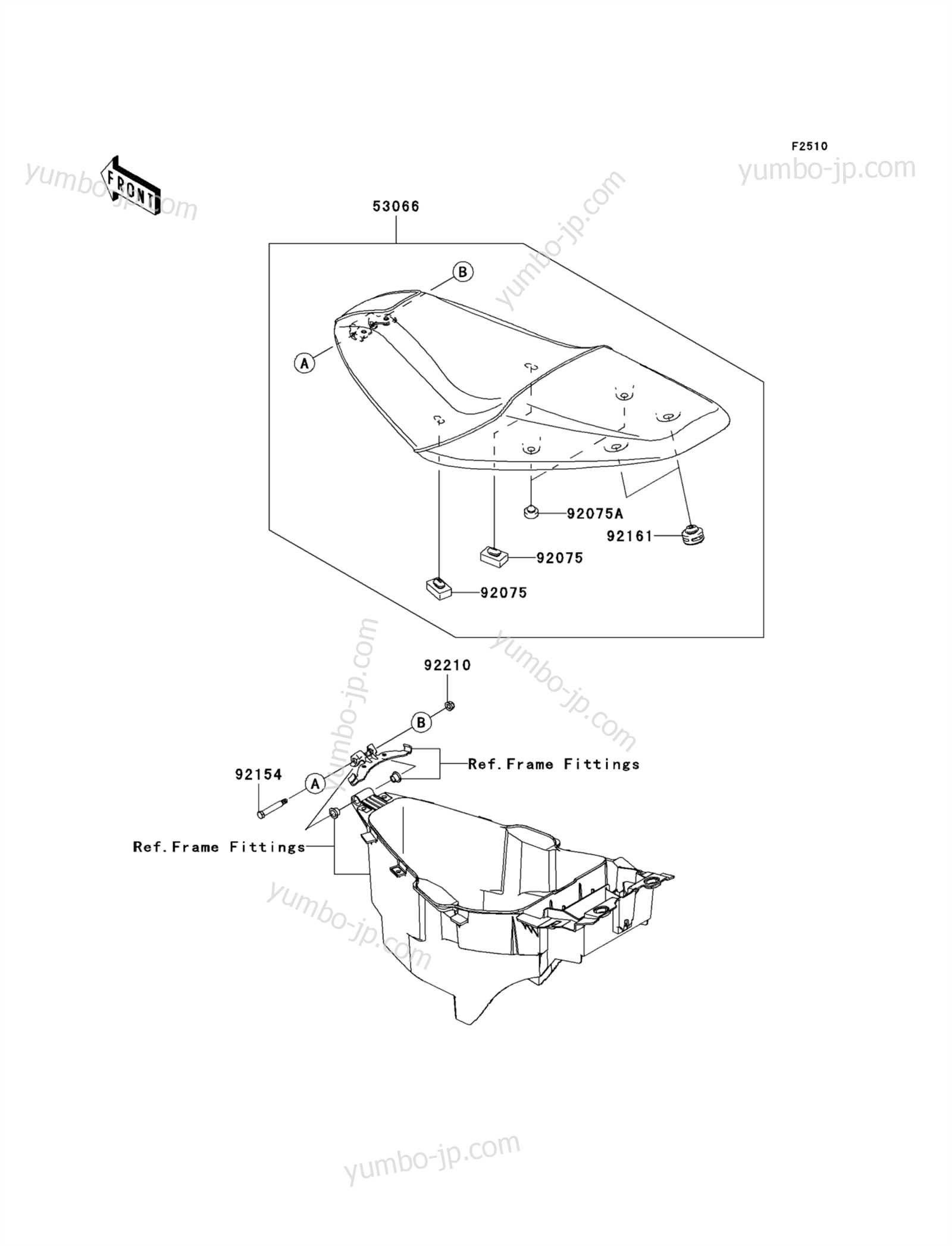 seat parts diagram